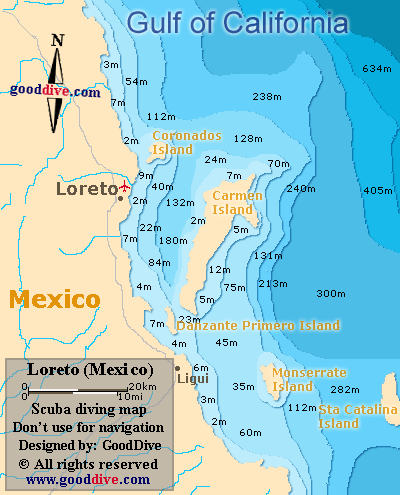 loreto map mexico