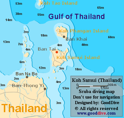 koh samui map