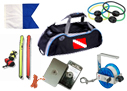 Scuba diving equipment list