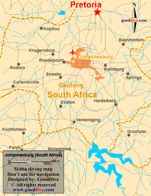 sodwana bay map