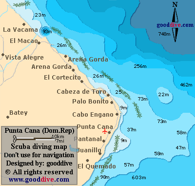 punta cana map