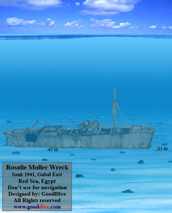 Rosalie Moller wreck