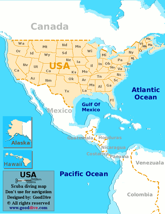Usa Map Divided