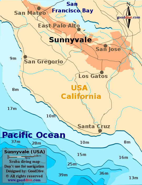 Map of Sunnyvale