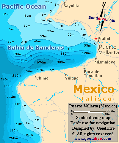 puerto vallarta map mexico