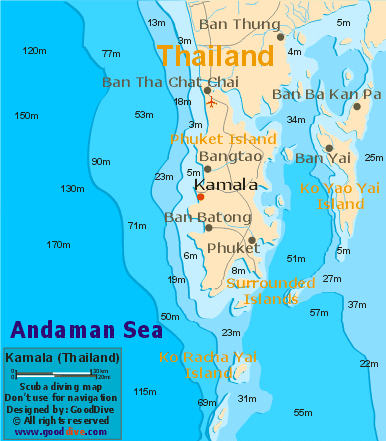 kamala map thailand