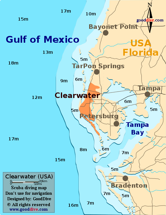 Map Of Florida Clearwater