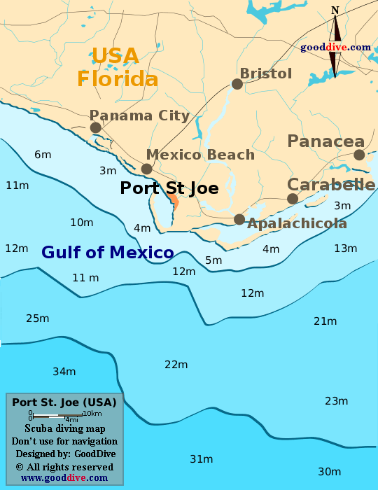 Map Of Port St Joe Florida 2018