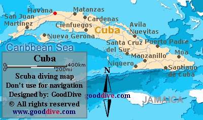 cuba map