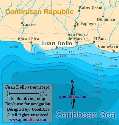 juan dolio map