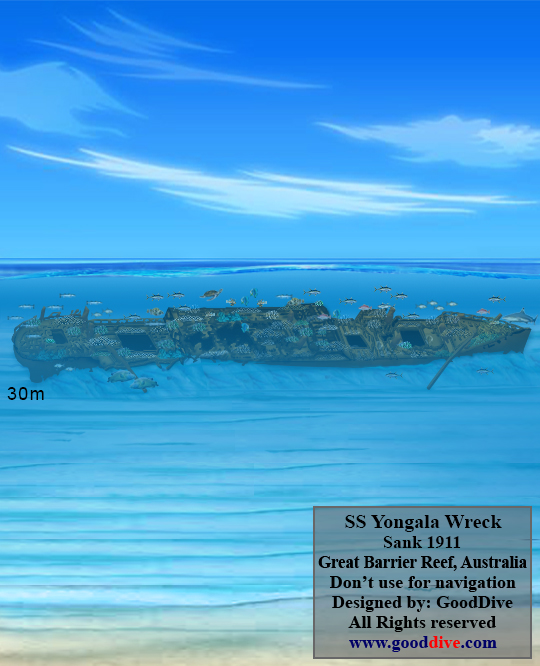 Wreck of SS Yongala