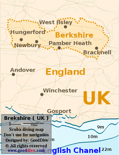 Map of Berkshire