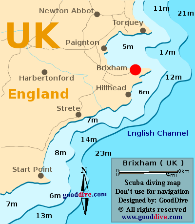 Map of Brixham