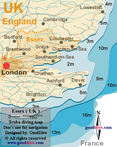 Map of Essex