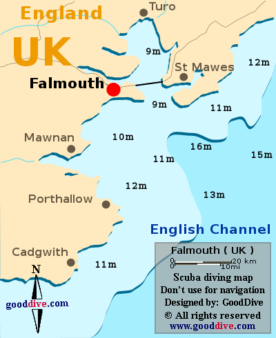 Map of Falmouth