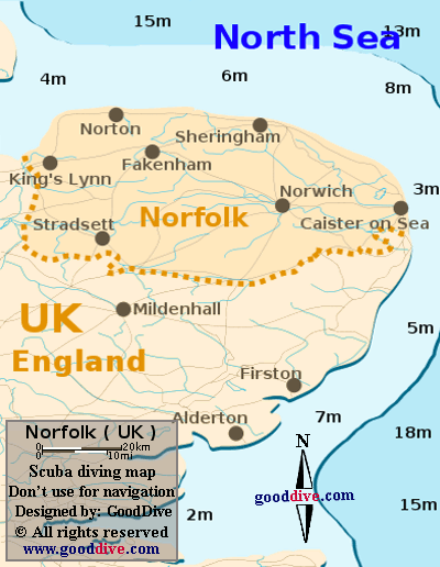 Map of Norfolk