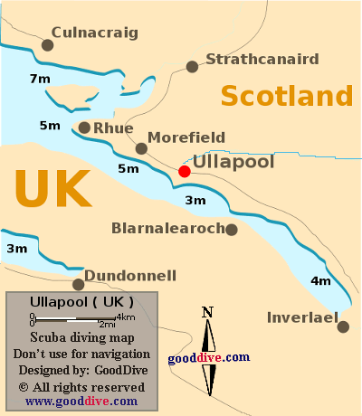 Map of Ullapool